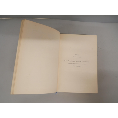 2171 - A collection of four books on African exploration including Africa by Cameron 1885, leather bound, G... 