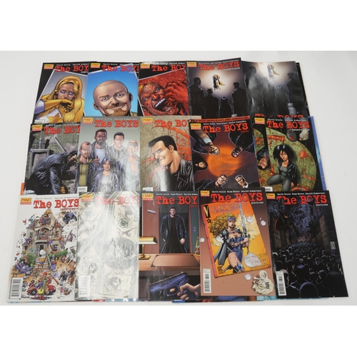 2172 - A mixture of DC, Marvel and Dynamite comics and annuals including Blackhawk, The Boys, The Amazing S... 