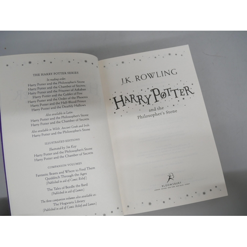 2174 - A collection of five first edition Harry Potter books, comprising two Order of the Phoenix, two The ... 