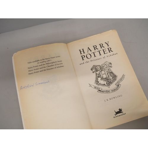 2174 - A collection of five first edition Harry Potter books, comprising two Order of the Phoenix, two The ... 