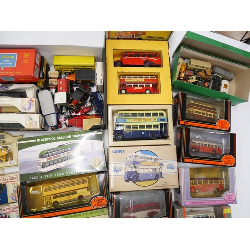 2177 - A collection of model vehicles including boxed sets, Corgi, Lledo and more examples.