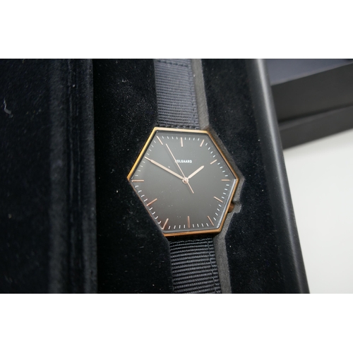 2226 - A Solgaard Hex wristwatch, boxed, with two straps