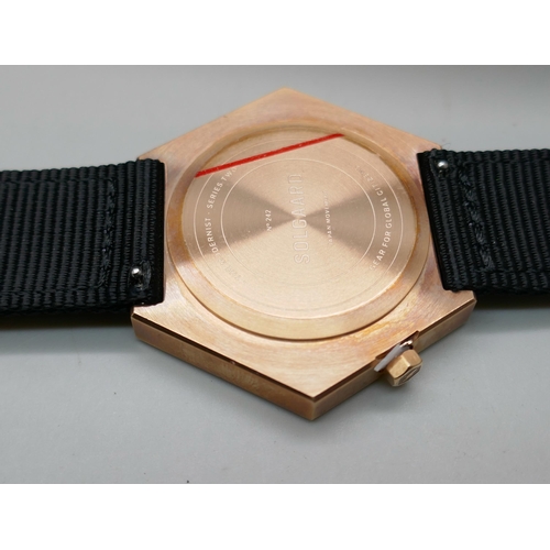 2226 - A Solgaard Hex wristwatch, boxed, with two straps