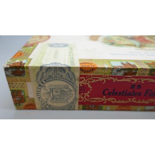 2242 - A box of 25 Romeo y Julieta Habana Cuba cigars, sealed