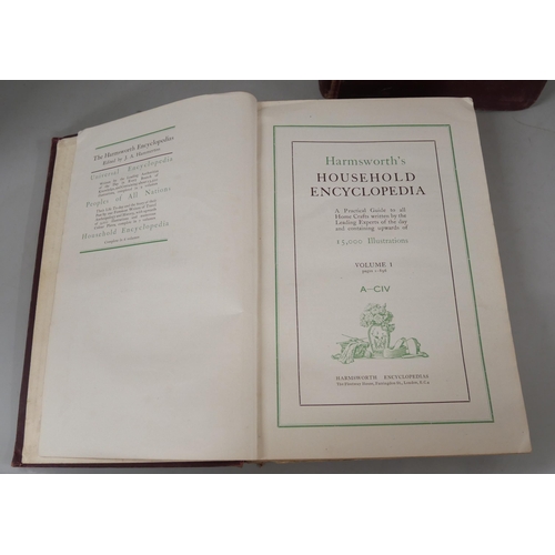 2260 - A collection of books includes four Harmsworth Encyclopedia, The Spinners signed copy, five Giles Ca... 