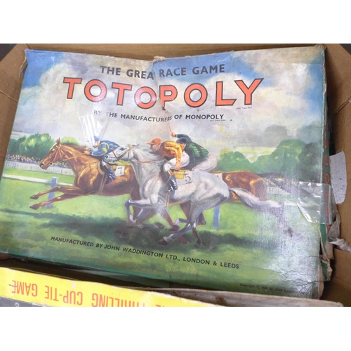 2322 - Three boxes of toys and games including Meccano, Airfix, Italeri, Spirograph, etc. **PLEASE NOTE THI... 