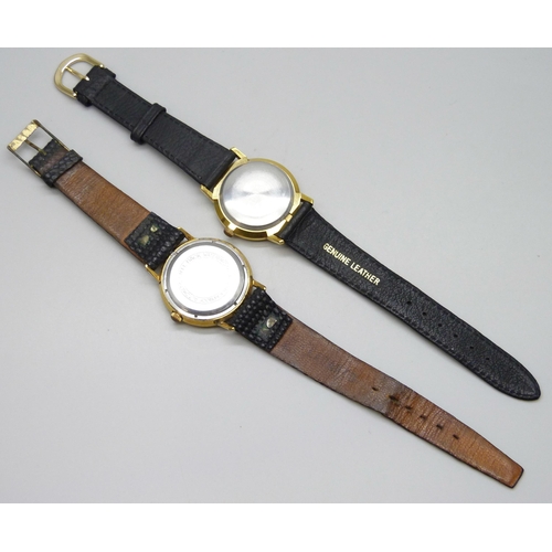 7240 - A Rotary wristwatch and a Poljot wristwatch