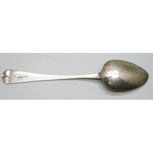 7294 - A silver serving spoon, Joseph Hicks, Exeter 1817, 44g