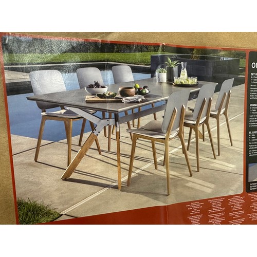 3361 - A Sunvilla biblos 7 piece dining set, original RRP £999.99 + VAT (4217-26) *This lot is subject to V... 