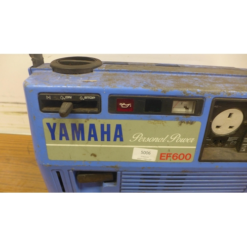 5006 - A Yamaha Personal Power EF600 suitcase generator