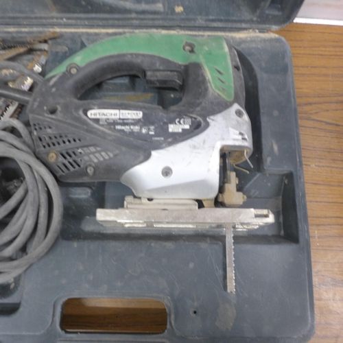 5011 - 3 cased tools including a Bosch GSB 18-2-Li cordless drill, no battery or charger, unused, a Hitachi... 