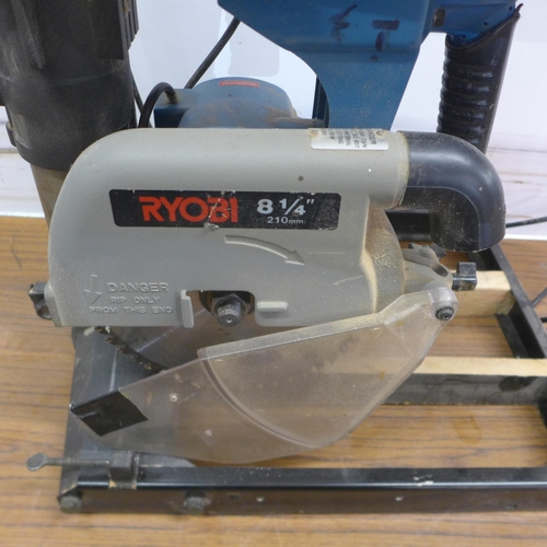 5032 - A Ryobi RA-200, 210mm, 230V radial arm saw