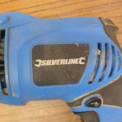 5034 - A quantity of power tools including a JCB-JCBD-PP900, 230V electric planer, a Silverline 710W, 230V ... 