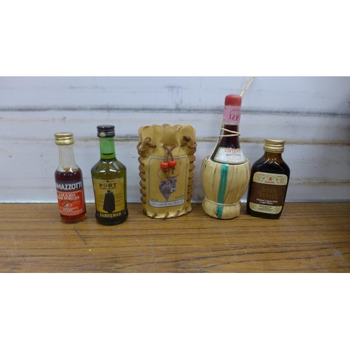 5068 - Approximately 160 alcoholic miniatures