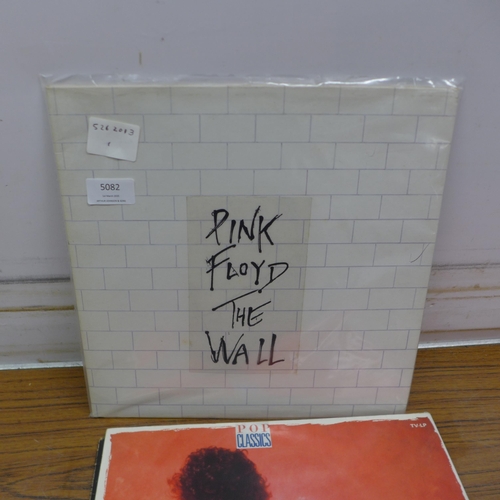 5082 - 12 Rock LP records including Pink Floyd, Neil Young, T-Rex, Roxy Music, The Who, Derek and the Domin... 