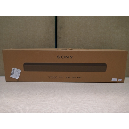 6156 - Sony Soundbar, model no: Hts2000.Cek, original RRP £329.99 + VAT (353-193) *This lot is subject to V... 