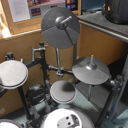 6018 - Roland Td-E1 electric drum kit (parts missing) original RRP £449.99 + VAT (353-624) *This lot is sub... 