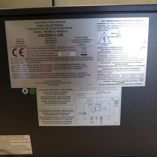 6023 - Bayside electric heater, original RRP £99.99 + VAT (353-627) *This lot is subject to VAT