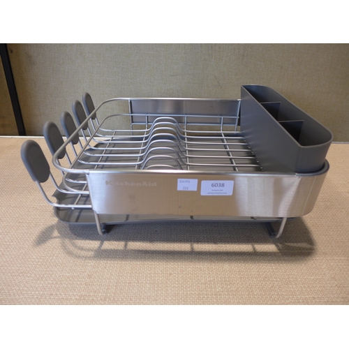 6038 - KitchenAid compact dishrack (353-280) *This lot is subject to VAT