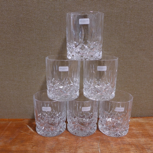 6049 - Royal Doulton decanter set with 6 glasses (353-28) *This lot is subject to VAT