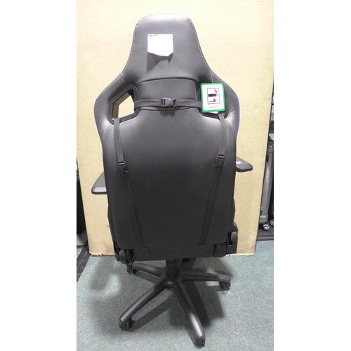 6135 - Xrocker Opal gaming chair (LED not working) original RRP £164.99 + VAT (353-196) *This lot is subjec... 