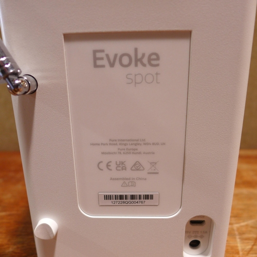 6051 - Pure Evoke Spot compact Bluetooth Hi-Fi system, original RRP £99.99 + VAT (353-38) *This lot is subj... 