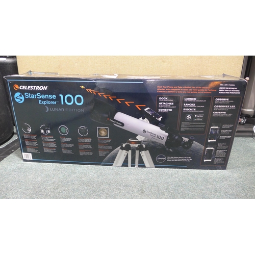 6137 - Celestron Starsense Explorer Dx 100 telescope, original RRP £199.99 + VAT (353-678) *This lot is sub... 