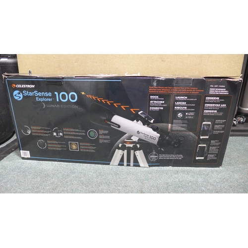 6137 - Celestron Starsense Explorer Dx 100 telescope, original RRP £199.99 + VAT (353-678) *This lot is sub... 