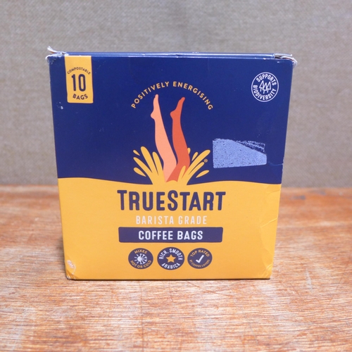 6056 - Sand & Fog square candle and Truestart coffee bags (353-644) *This lot is subject to VAT