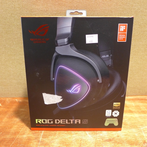 6058 - Asus Rog Delta S wired gaming headset, original RRP £99.99 + VAT (353-631) *This lot is subject to V... 