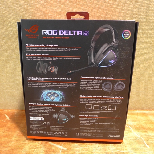 6058 - Asus Rog Delta S wired gaming headset, original RRP £99.99 + VAT (353-631) *This lot is subject to V... 