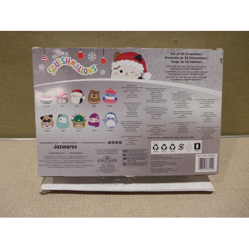 6148 - Squishmallows ornaments box set  (353-346) *This lot is subject to VAT