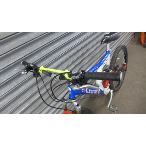 5108D - A Coyote HopeUltra-Lite XC2 full suspension mountain bike with Mavic wheels and tyres and disc brake... 