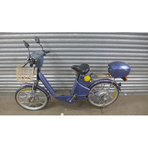 5116 - A CV-Leisure electric bike with battery, key and charger