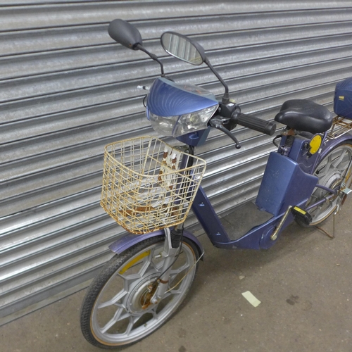 5116 - A CV-Leisure electric bike with battery, key and charger