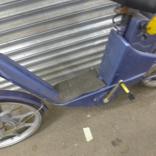 5116 - A CV-Leisure electric bike with battery, key and charger