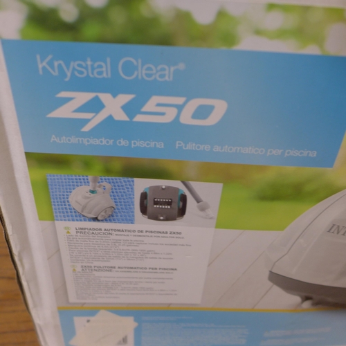 5179 - An Intex Krystal Clear ZX50 pool vacuum