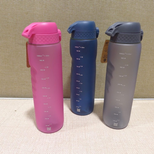 6187 - Three Ion water bottles (353-300) *This lot is subject to VAT