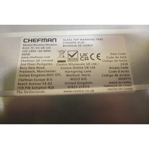 6196 - Chefman Xl warming tray (353-526) *This lot is subject to VAT