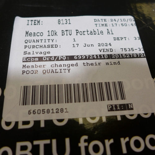 6235 - Meaco aircon unit 10K, original RRP £299.99 + VAT (353-27) *This lot is subject to VAT