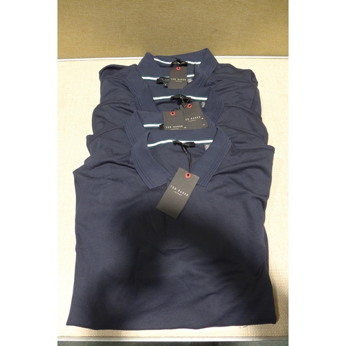 6288 - Ted Baker mens polo shirts x 10, various sizes and colours, majority with tags *This lot is subject ... 