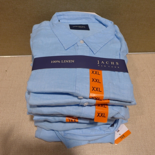 6293 - Jachs New York mens linen shirts x 15, various colours and sizes *This lot is subject to VAT