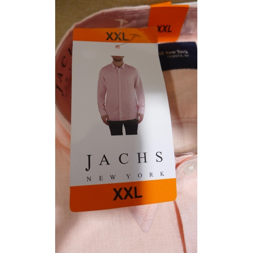 6293 - Jachs New York mens linen shirts x 15, various colours and sizes *This lot is subject to VAT