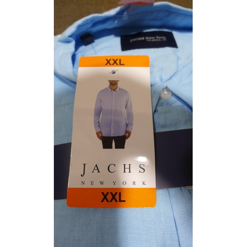 6294 - Jachs New York mens linen shirts x 10, various sizes, majority with tags *This lot is subject to VAT