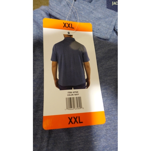 6298 - Jachs New York mens polo shirts x 10, various colours and sizes, majority with tags *This lot is sub... 