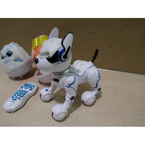 6253 - Power Puppy/Kitty and three Hatchimals Alive Secret Hatch  (353-336-339) *This lot is subject to VAT