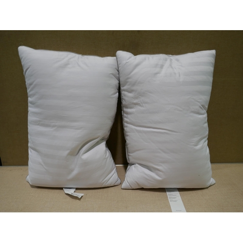 6266 - Two Hotel Grand Down Roll jumbo pillows (353-675) *This lot is subject to VAT