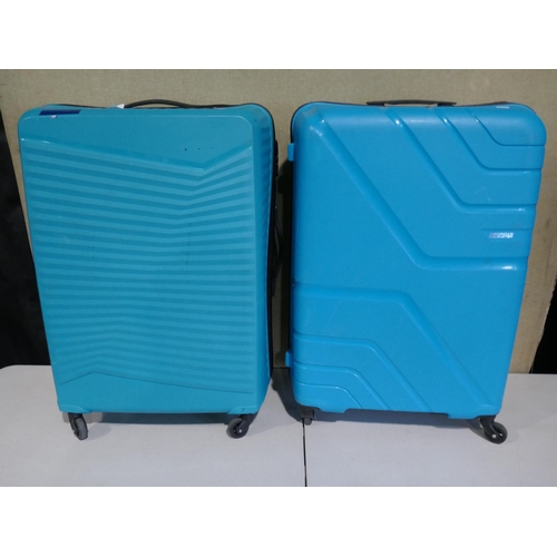 6309 - Three American Tourister Jetdriver hardside suicases (damaged/marked) (353-487) *This lot is subject... 