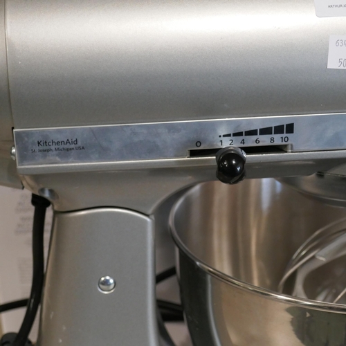 6312 - Kitchenaid stand mixer, original RRP £299.99 + VAT (353-500) *This lot is subject to VAT