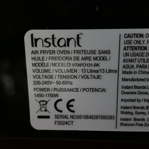 6337 - Instant Pot air fry oven (353-442) *This lot is subject to VAT